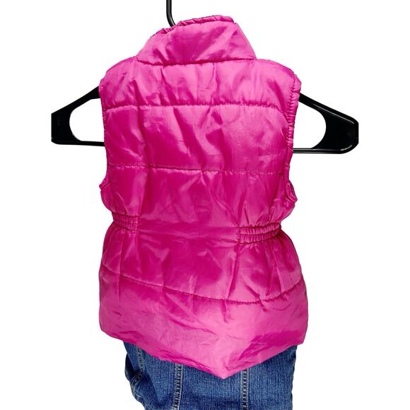 Real Love Girls sz 3t Puffer Vest & Old Navy Denim Skirt sz 5 Bundle - Picture 2 of 7